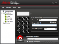 Jaksta Recorder for SlingBox screenshot